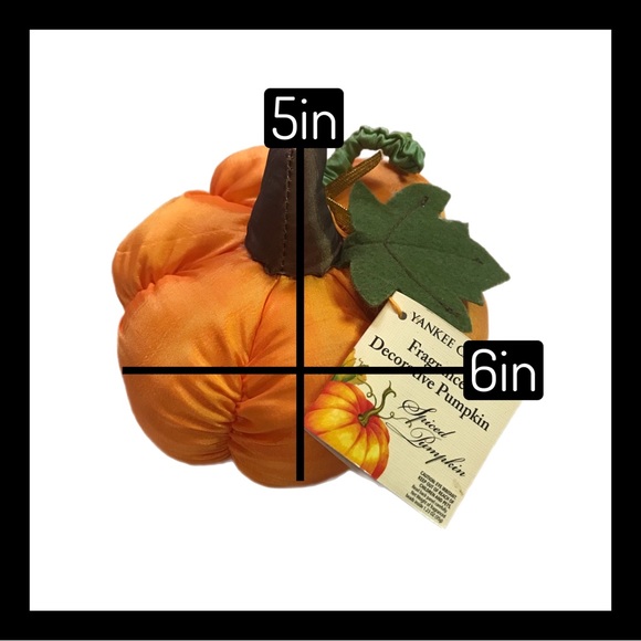 2012 Yankee Candle Fragranced Decorative Pumpkin Spiced - Picture 2 of 9